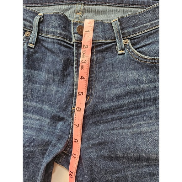 Citizens of Humanity Emmanuelle Slim Boot Jeans 29 Dark Wash Mid Rise Designer - Picture 8 of 10